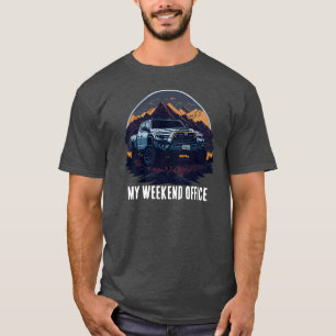 Mon Week-End Bureau Tacoma Pickup T-Shirt hors rou