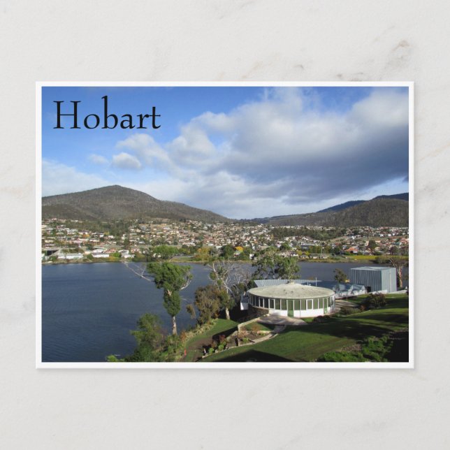 mona derwent hobart postcard (Front)