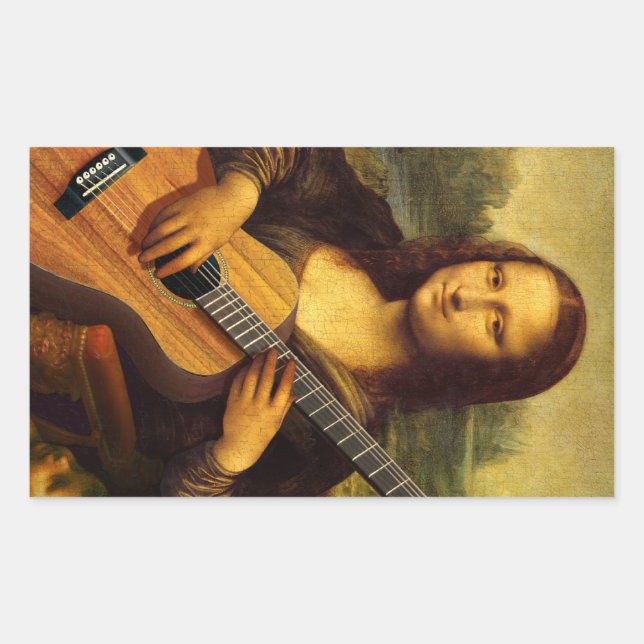 Mona Guitar Sticker (Front)