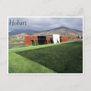 mona hobart museum postcard