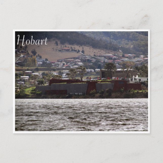 mona hobart river postcard (Front)