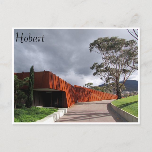 mona hobart tassie postcard (Front)