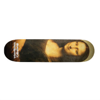 Mona Lisa, Abstract  Weapons Skateboard