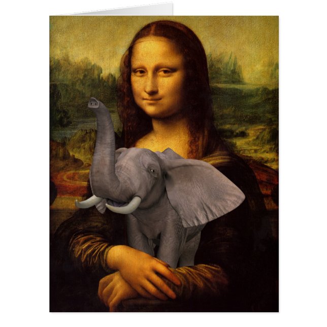 Mona Lisa aime les éléphants (Devant)