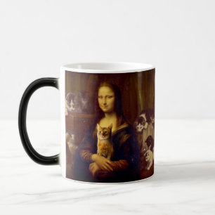 Mona Lisa and her cat Magic Mug