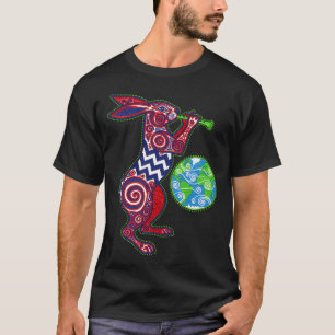 Mona Lisa and Vincent van Gogh Fine Art Parody Por T-Shirt