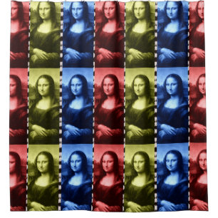 Mona Lisa Animal Print Primary Colours