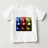 Mona Lisa Animal Print Primary Colours