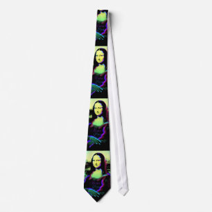 Mona Lisa Art 1 Tie