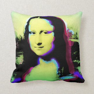 Mona Lisa Art Pillow 1
