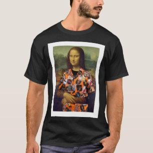 Mona Lisa avec le t-shirt noir des 40e Retrouvaill