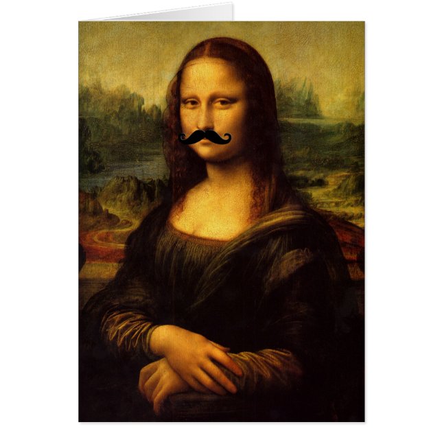 Mona Lisa Avec Moustache (Devant)