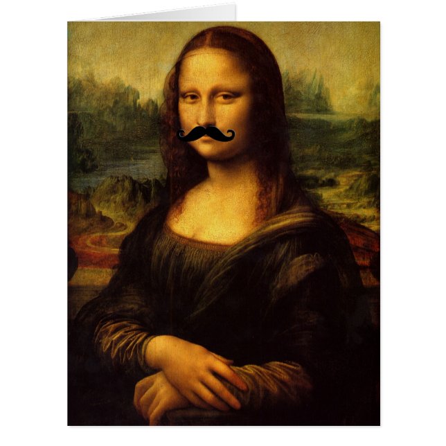 Mona Lisa Avec Moustache (Devant)