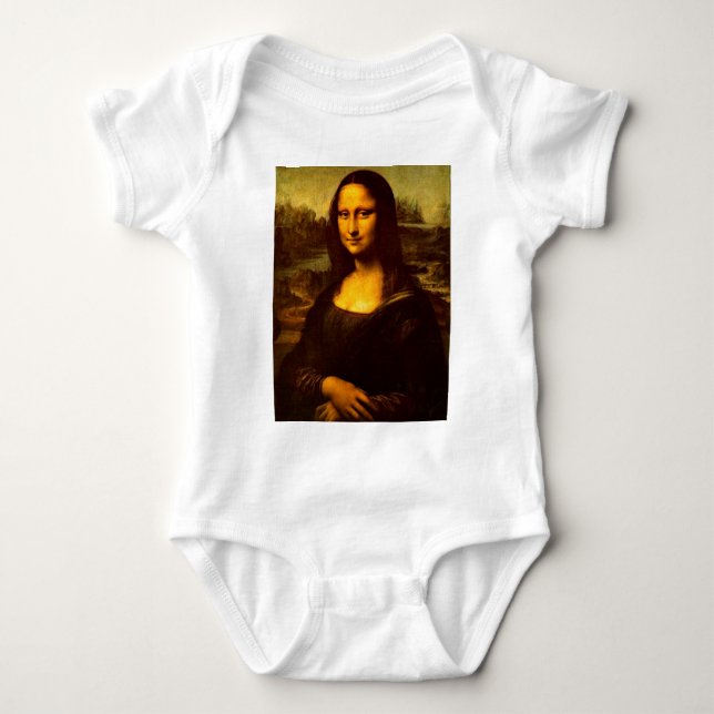 Mona Lisa Baby Bodysuit (Front)