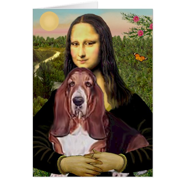 Mona Lisa - Basset Hound #1 (Front)
