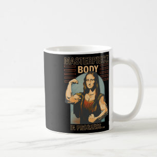 Mona Lisa Bodybuilding Muscle Gym Weightlifting Wo Coffee Mug