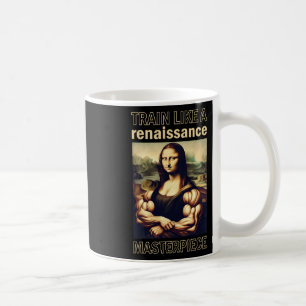 Mona Lisa Bodybuilding Muscle Gym Weightlifting Wo Coffee Mug