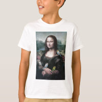 Mona Lisa & Budgies