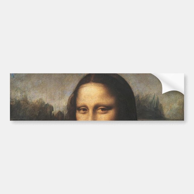 Mona Lisa Bumper Sticker (Front)