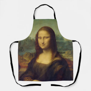 Mona Lisa By Leonardo Da Vinci Apron