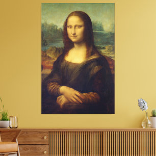 Mona Lisa By Leonardo Da Vinci Canvas Print