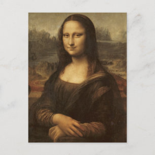 Mona Lisa by Leonardo da Vinci circa 1505-1513 Postcard