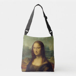 Mona Lisa By Leonardo Da Vinci Crossbody Bag