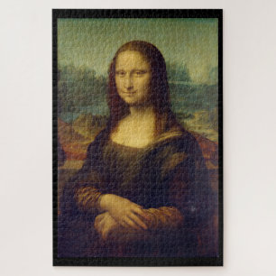 "Mona Lisa" by Leonardo da Vinci Jigsaw Puzzle
