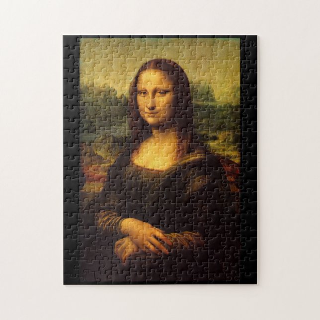 Mona Lisa by Leonardo da Vinci Jigsaw Puzzle (Vertical)