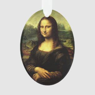 Mona Lisa by Leonardo da Vinci Ornament