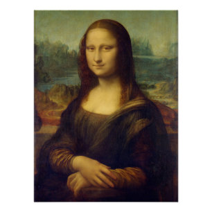 Mona Lisa By Leonardo Da Vinci Poster
