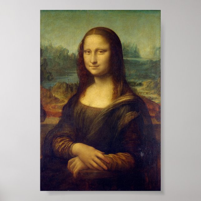 Mona Lisa by Leonardo da Vinci Poster (Front)