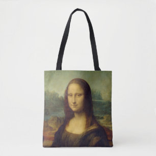 Mona Lisa By Leonardo Da Vinci Tote Bag