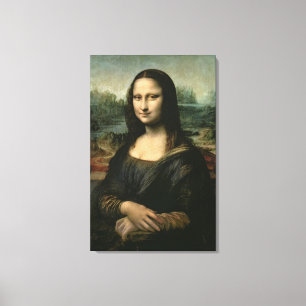 Mona Lisa, c.1503-6 Canvas Print