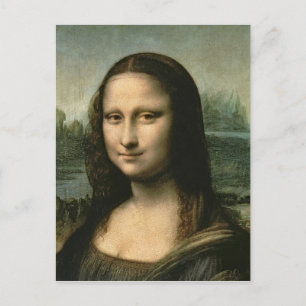 Mona Lisa, c.1503-6 Postcard