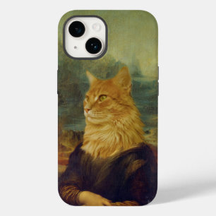 Mona Lisa Cat Case-Mate iPhone 14 Case