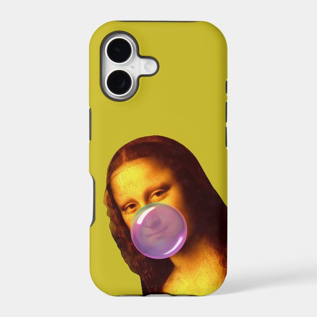 Mona Lisa Chauffage gomme Bulle (Verso)