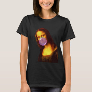 Mona Lisa Chewing gum Bubble T-Shirt