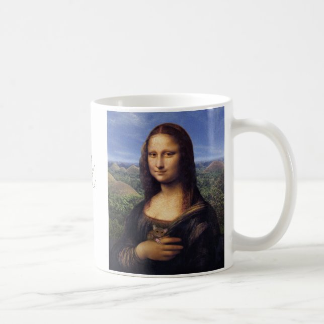 Mona Lisa de Bohol Coffee Mug (Right)
