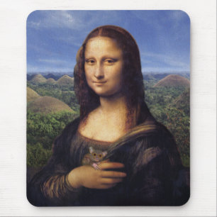 Mona Lisa de Bohol Mouse Pad