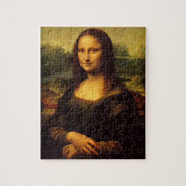 MONA LISA DÉFI JIGSAW PUZZLE (Vertical)