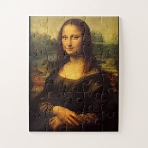 MONA LISA EASY JIGSAW PUZZLE