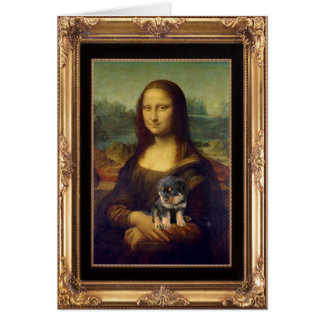 Mona Lisa et Her Rottweiler