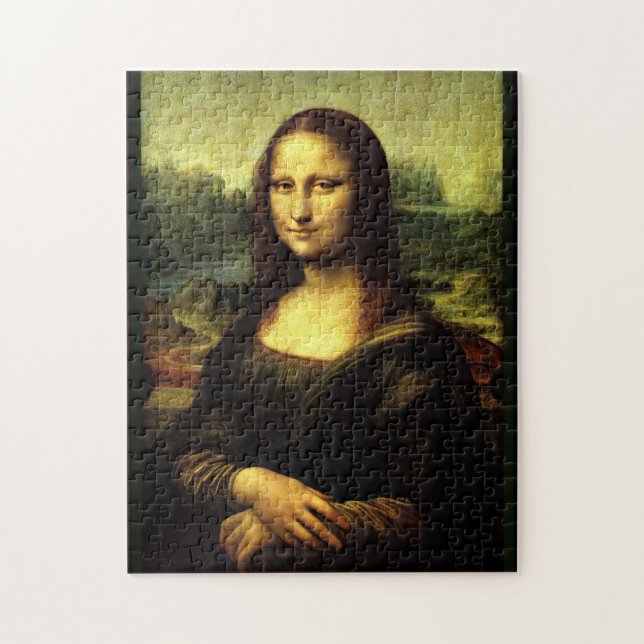 Mona Lisa, famous painting, Jigsaw Puzzle (Vertical)