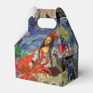 Mona Lisa Fun Zodiac Whimsical Favor Box