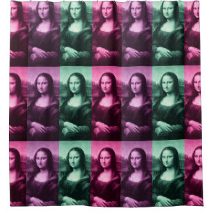 Mona Lisa Green Pink Purple