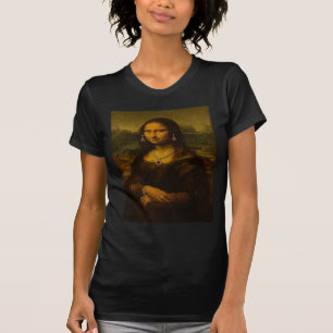 Mona Lisa in Pink Sapphire T-Shirt