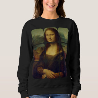Mona Lisa Italian Renaissance Artist Painting Geom Sweatshirt