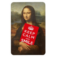 Mona Lisa Keep Calm And Smile