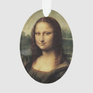 Mona Lisa La Gioconda by Leonardo da Vinci Ornament